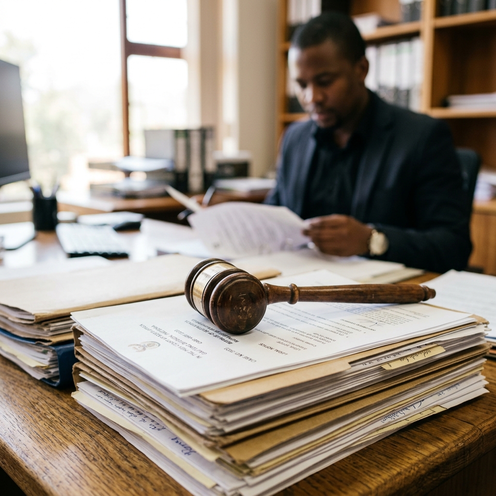 Professional black South African lawyer at Sithole NI & Associates Inc.